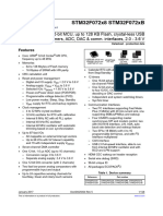 Datasheet STM32F072C8