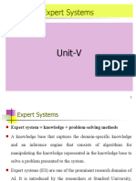 Expert Systems: Unit-V