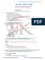 PSC Computer Operator Practical Question of Kathmandu 2075-06-17 (Group-A)