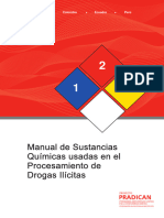 Manual - Sustancias - Quimicas Usadas en El Procesamiento de Drogas Ilícitas