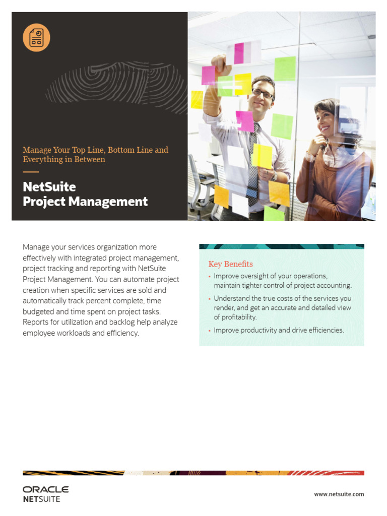 NetSuite Project Management Benefits | PDF | Project Management | Payroll