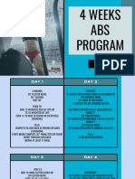 Abs Program Week 2