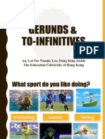 Gerunds Infinitives Junior Secondary