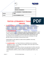 3° Textos Literarios y Tradiciones Orales