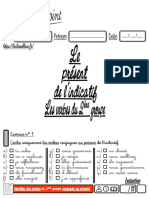 Le Present de Lindicatif Les Verbes Du 2eme Groupe CM2