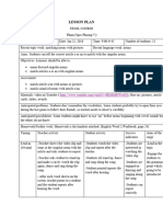 Lesson Plan - TESOL