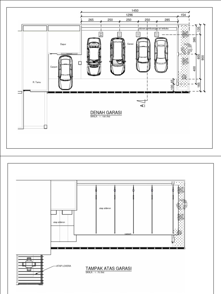 Gambar Kerja Garasi Mobil 23012020 Pdf