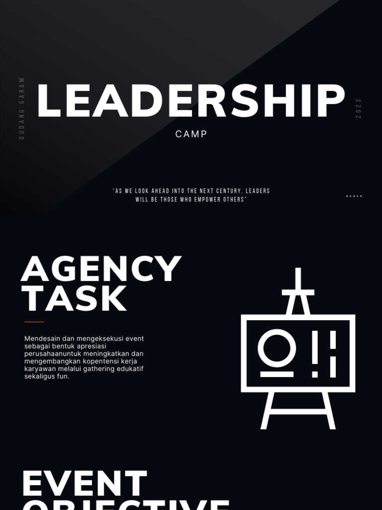 Leadership Camp 2023: Empowering Skills | PDF | Pengembangan Diri