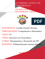 Ejercicios en Visual Basic - Christian Castillo Pretell