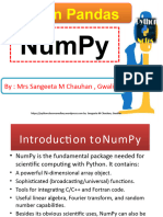 1 Numpy