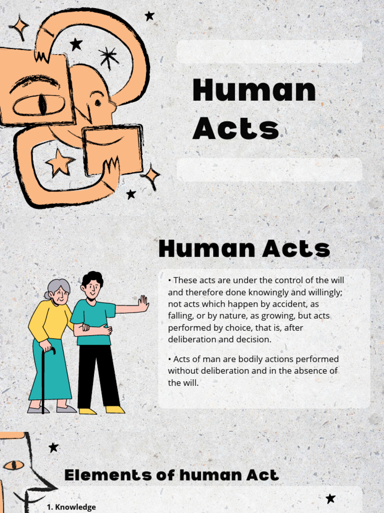 Human Acts | PDF | Intention | Reason