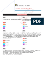 IMO Level 2 - Class 7 (2013-2014)