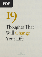 19 Thoughts