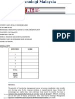 Strategic Management Assignment HemaChandrahekaran Done