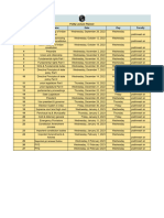 Political Science Lecture Planner