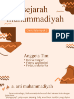 Sejarah Muhammadiyah Kelompok 3
