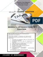 Module 1 - Taxation