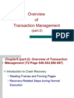 DBMS - Part 2 - Transaction Management