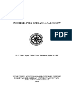 Anestesia Pada Operasi Laparoscopy: Laporan Kasus