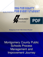 Leading For Equity Success For Every Student: Montgomery County Public Schools, Maryland