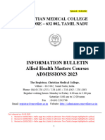 Allied Health Masters Courses 2023 Aug 18 2023