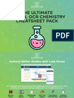 Ocr A-Level Chemistry Cheatsheet
