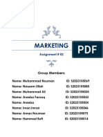 Marketing Assignment 02