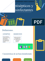 Antisépticos y Desinfectantes