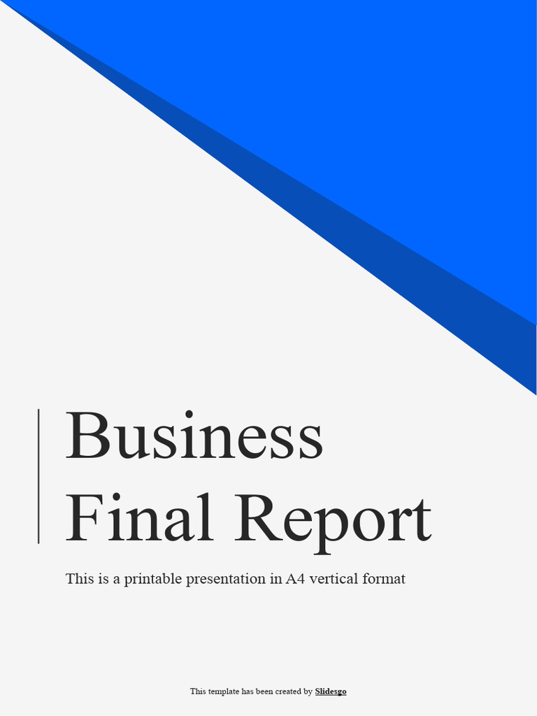 Business Final Report by Slidesgo | PDF | Planets | Planets In Astrology