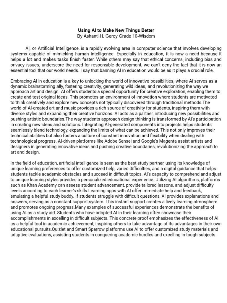 Ai To Make Text Into Pdf