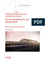 Planning Rationale and Design Brief: 755 Cope Drive CEPEO Kanata-Stittsville Elementary School