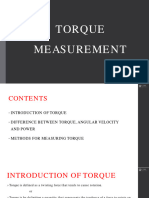 ICE Lecture 3 Torque and Power Measurement