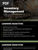 Lesson VIII Inventory Management Version 2023