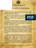 Otobiografi Raden Joyo Sentiko