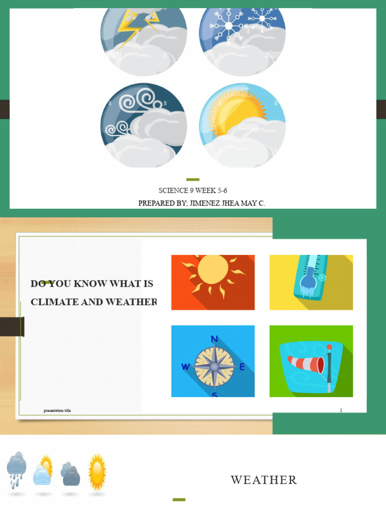 Understanding Climate and Weather Basics | PDF | Oceans | Atmosphere Of ...