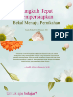 Ilmu Sebelum Pernikahan