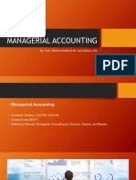 Module 1 - Managerial Accounting Overview