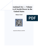 The International Jew, The World's Foremost Problem (Volume 4) (1920) Henry Ford