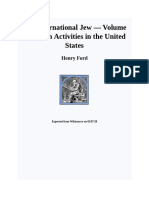 The International Jew, The World's Foremost Problem (Volume 2) (1920) Henry Ford