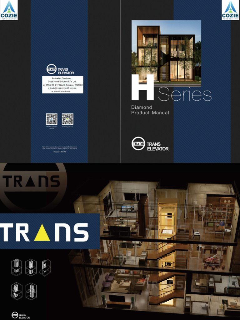 TRANS H Series-English Version | PDF | Belt (Mechanical) | Elevator