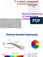 Electronic Spectroscopy of Transition Metal Complexes: DR Mahmoud Najim Inorganic Chem.6 2019