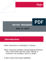 CIC GENERAL Motor Private Brochure - V.082021 | PDF | Insurance | Kenya