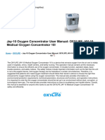 Jay 10 Medical Oxygen Concentrator 10l Manual