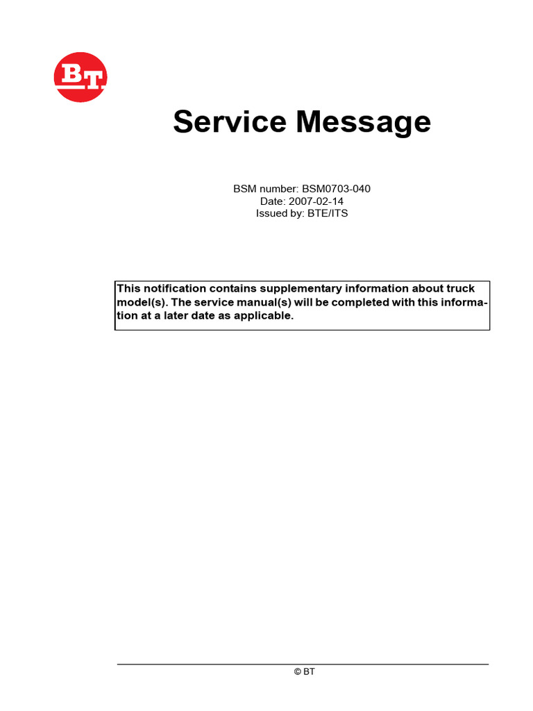 BSM0703 040 | PDF | Equipment | Manufactured Goods