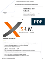 2.6 Coeficiente Beta Con Excel - Calculo-Interpretación