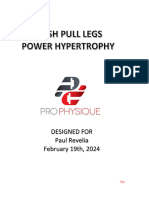 Push Pull Legs Power Hypertropy V1