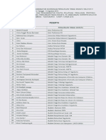 Daftar Peserta Pelatihan Penulisan Proposal Tahap I0001