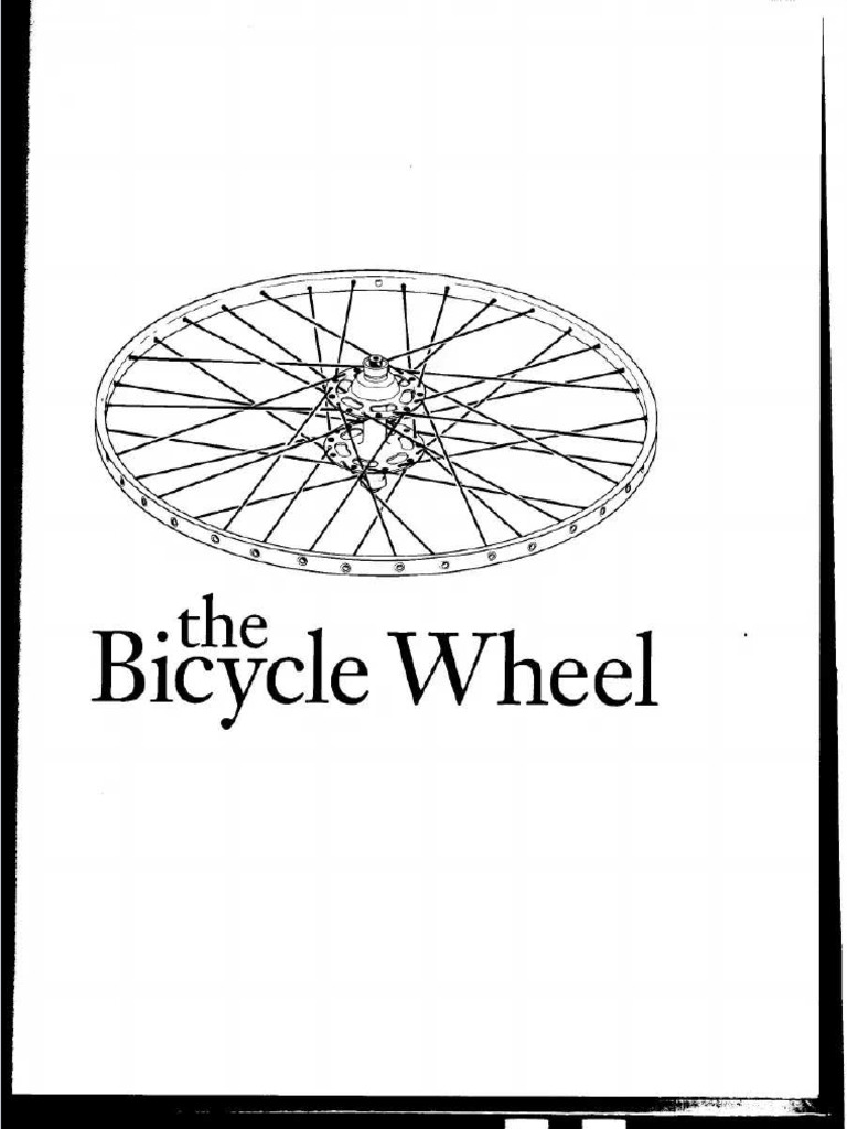 The Bicycle Wheel Jobst Brandt 3rd Ed PDF