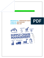 Supply Chain Management (Prabhakar Panda-Rntc0421031)