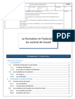 03-La Formation Et L'execution Du Contrat de Travail